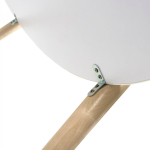 Стол журнальный Консул-3 белоснежный