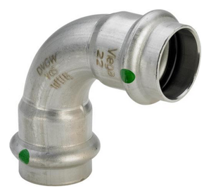 Отвод-угол пресс Viega Sanpress Inox В-В 90° SC-Contur серия 2316