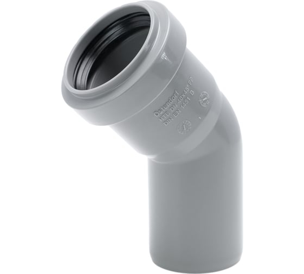 Отвод HTB 40*45° Ostendorf (Остендорф)