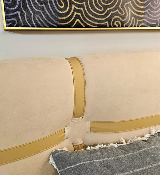 Кровать Crossover 180х200 см, бежевая