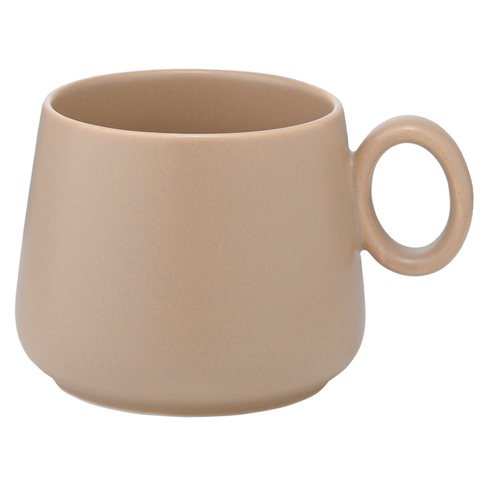 Набор из двух чайных пар бежевого цвета из коллекции essential, 250 мл