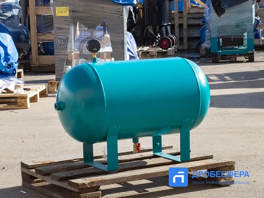 Ресивер для компрессора PST РГ 50/10 горизонтальный