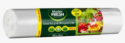 Master FRESH Пакеты для продуктов 500 штук