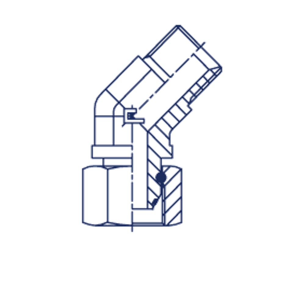 Соединение FRN45 BSP 3/8"