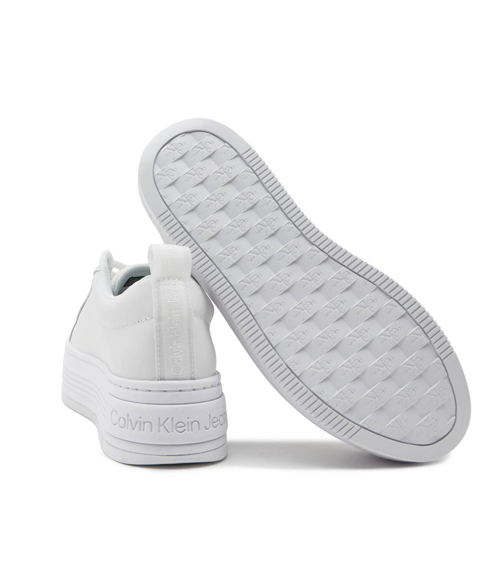 Кожаные кроссовки CALVIN KLEIN JEANS - белый(YW0YW01309)
