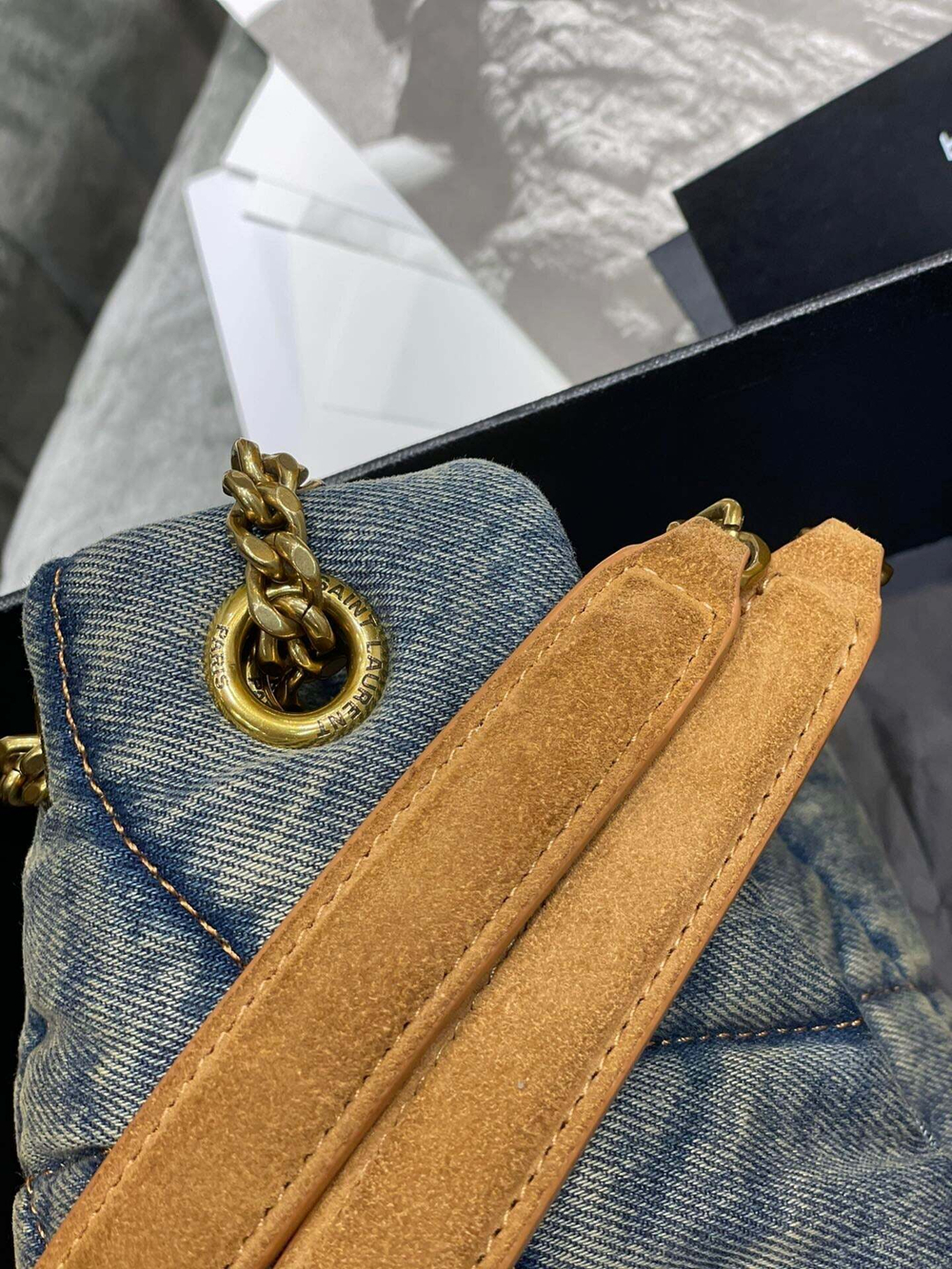 Yves Saint Laurent Loulou Puffer Bag 29 cm