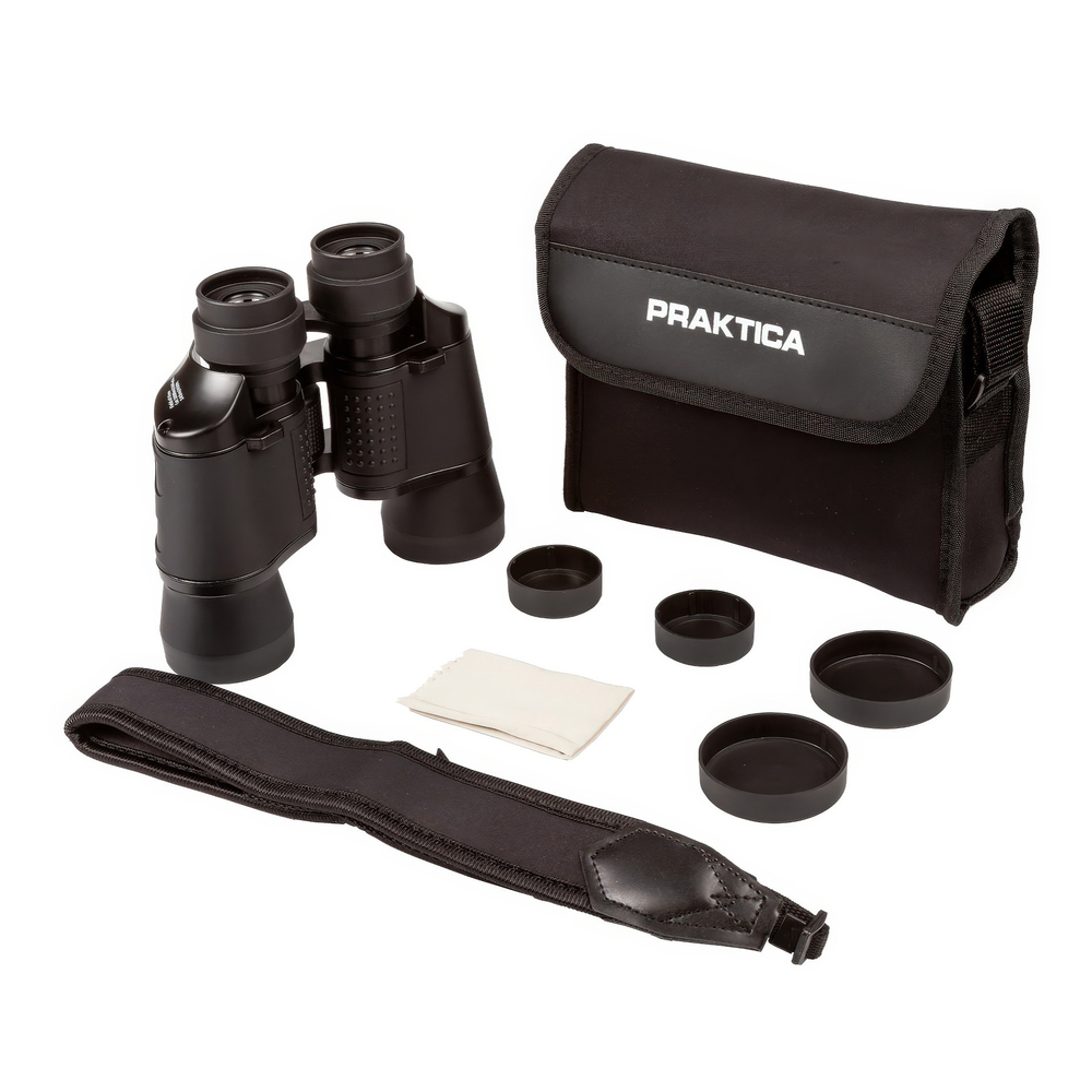 Бинокль Praktica Falcon 8x40 Black - Плотный транспортировочный чехол