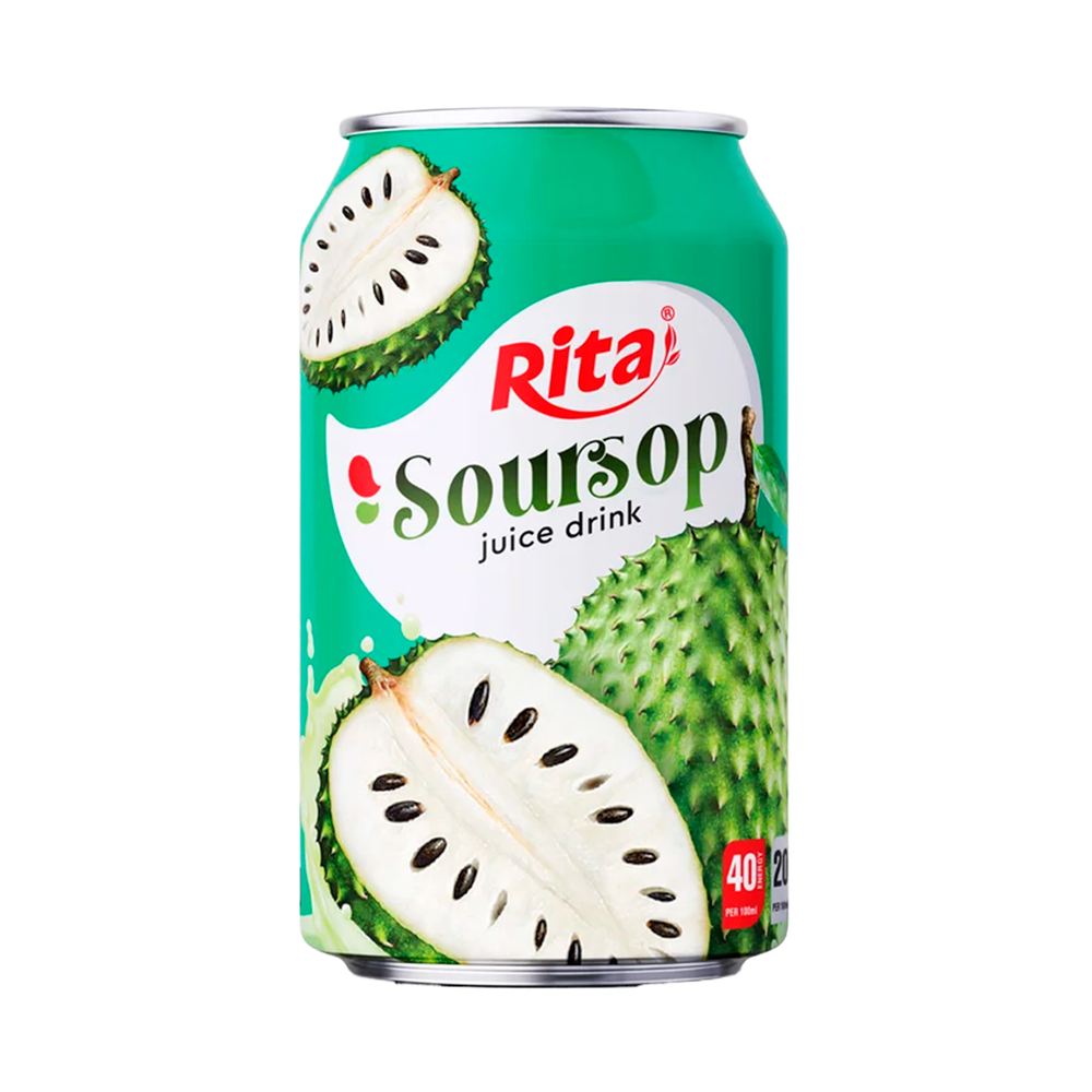 Напиток RITA с соком саусепа (сметанное яблоко) SOURSOP JUICE DRINK