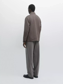 Massimo Dutti Куртка из смесовой шерсти, норка