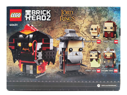 Конструктор LEGO BrickHeadz 40631 Гэндальф Серый и Балрог