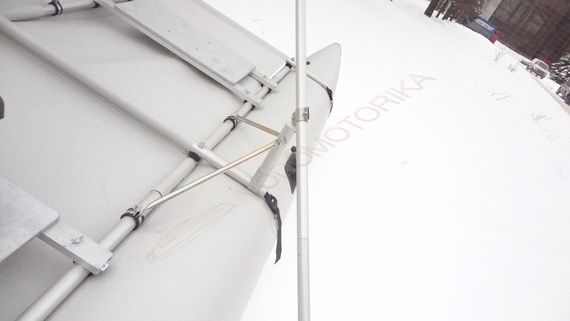 Катамаран рыбака "Дельта 380"