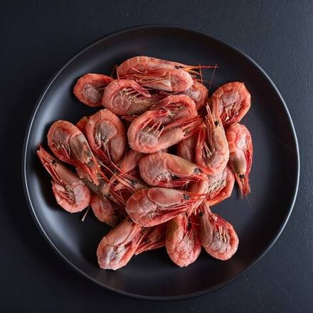 Креветки "магаданские" северные, Магаданрыба, 60-80шт в кг, варено-мороженые