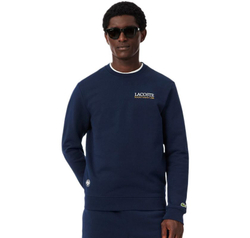 Куртка теннисная Lacoste Roland-Garros Edition Fleece - midnight blue
