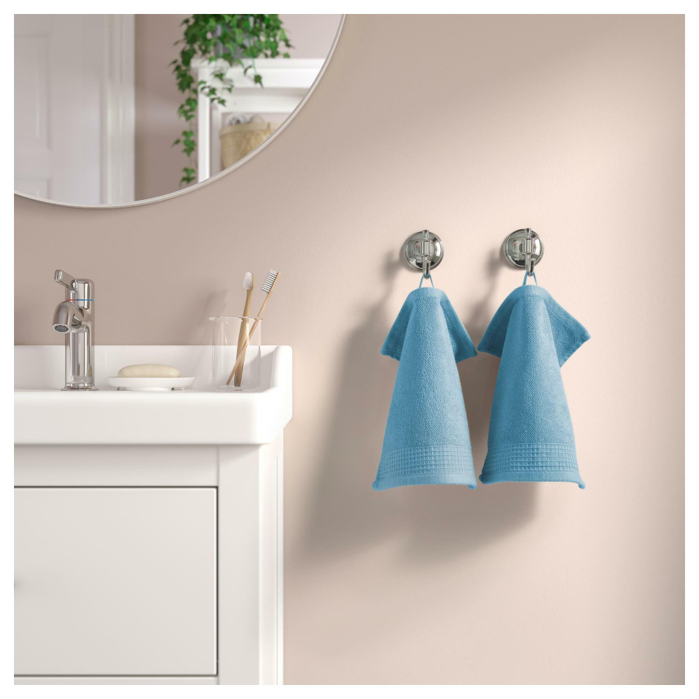 Полотенце IKEA VINARN (ВИНАРН), Голубой, 30х30 см