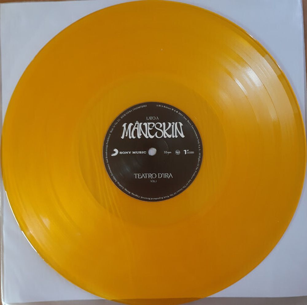 Maneskin. Teatro D'ira - Vol. I (LP) Orange Vinyl