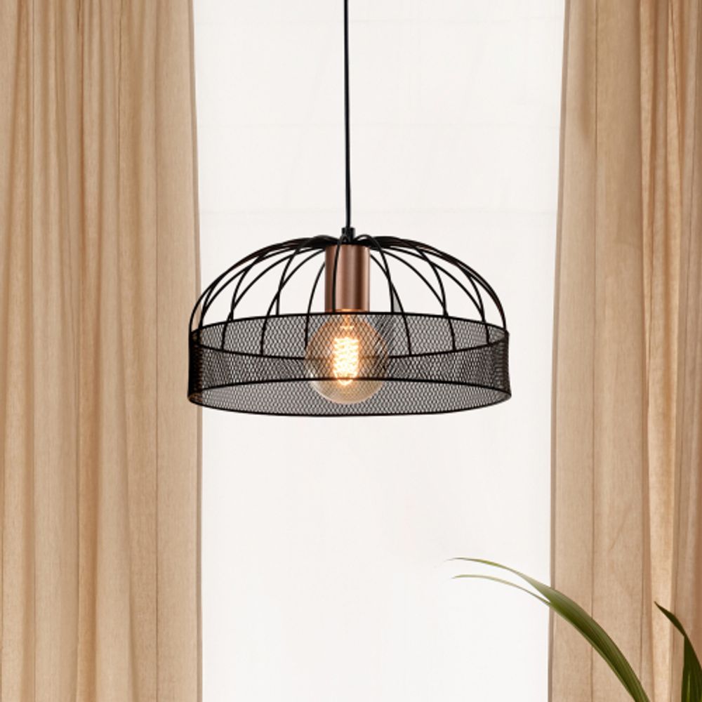 Светильник подвесной (подвес) Rivoli   5020-211 1 х Е27 40 Вт лофт - кантри