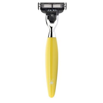 Бритва MUEHLE KOSMO, Mach3, смола лимонного цвета (R 874 M3)