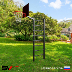 Уличная шведская стенка Sv Sport У400К (Щит баскет)