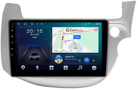 Магнитола для Honda FIT 2 2007-2014, FIT Shuttle - Canbox 10-671 Android 10, 8-ядер, SIM-слот