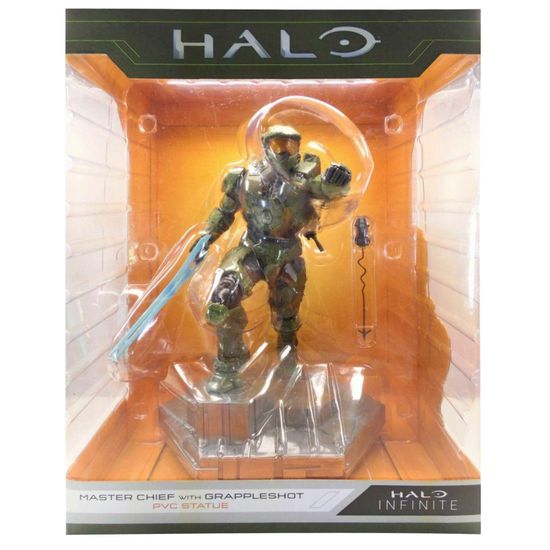 Фигурка Halo Infinite Master Chief with Grappleshot PVC 761568008364 по мотивам игры "Halo Infinite".