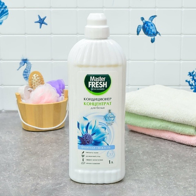 Кондиционер-концентрат для белья 1л "Приятная свежесть" Master FRESH