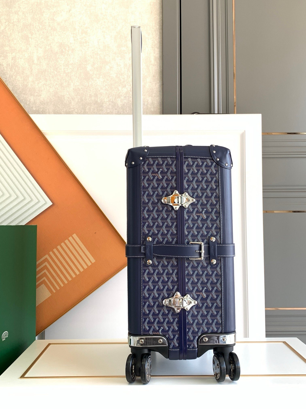 Goyard Bourget PM Trolley Case
