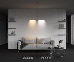 Трековый штанговый светодиодный светильник Maytoni Axity Points C101CL-L500-12W3-6K-B