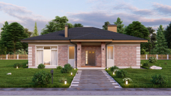 Проект Дома 172 кв. м К-55