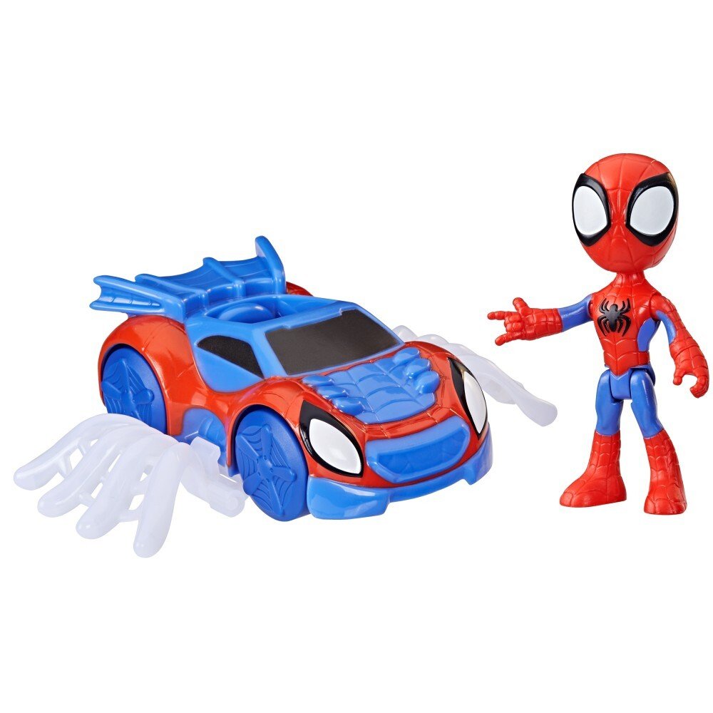 Hasbro Spidey Amazing Friends — фигурка Спайди + автомобиль F7454 / артикул   F6776 F7454  / GTIN 5010994181611