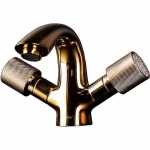 Смеситель для раковины Boheme Royal Cristal 291-Royal/CRST золото/Swarovski