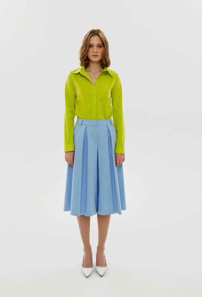 Кюлоты, голубой