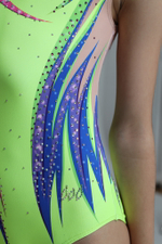 Купальник для выступлений (салатовый)