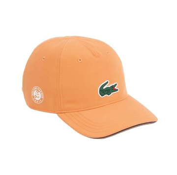 Теннисная кепка Lacoste Sport Roland Garros Edition Microfiber - orange