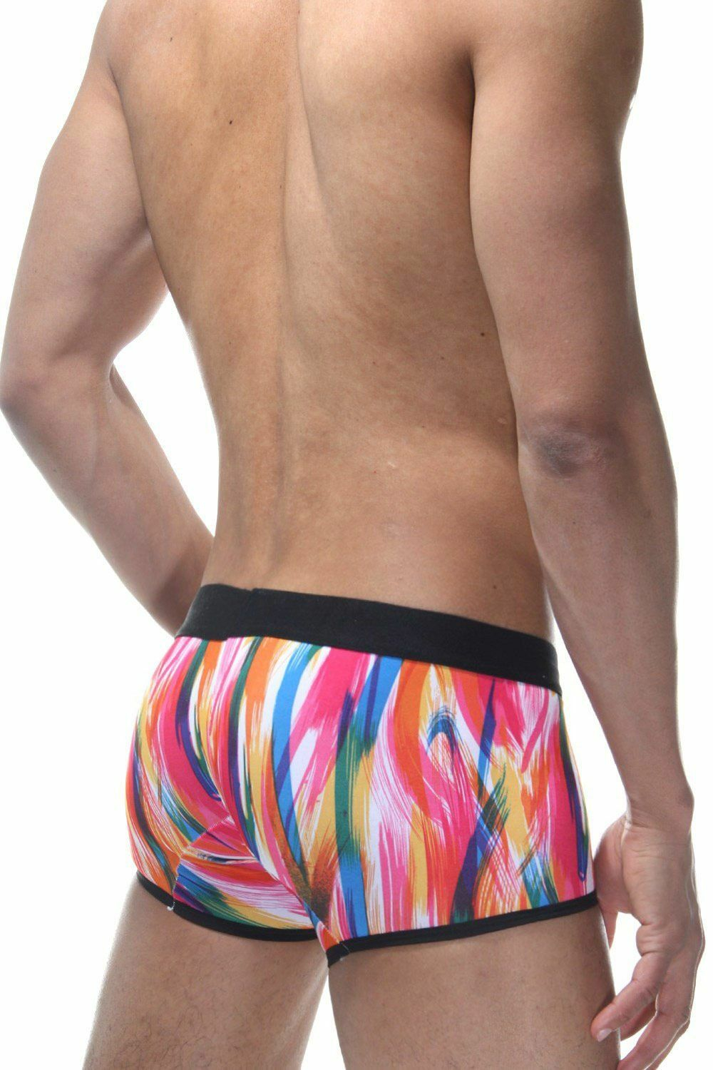 Мужские разноцветные трусы-боксеры (Размер: S) (Цвет: разноцветный)