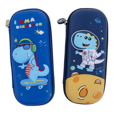 Пенал 3Д "Дино. На скейте"