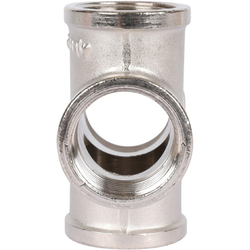 Крестовина ВВ никелированная 3/4 STOUT