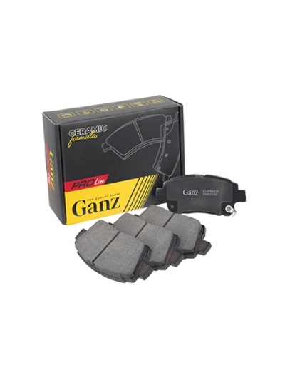 Колодки передние PRO-Line Ceramic GEELY/LIFAN/TOYOTA YARIS (CP10) GANZ GIJ09423C