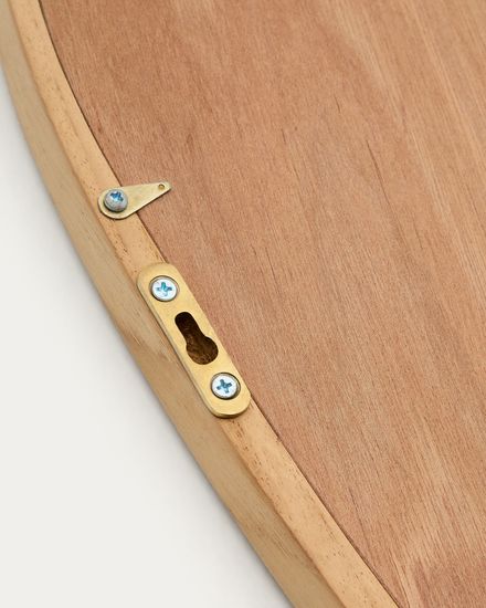 Зеркало Alura в раме из тикового дерева 45,5 x 45,8 см