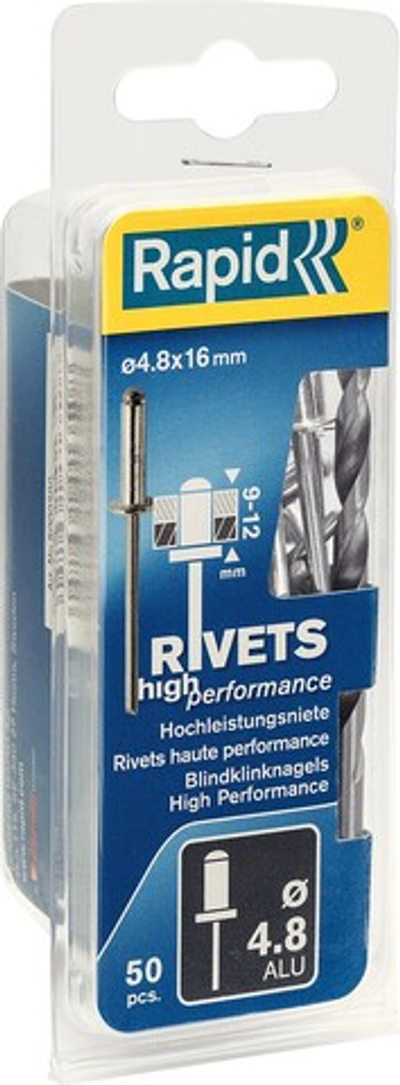 RAPID 4.8 х 16 мм, 50 шт, алюминиевая заклепка (5000390)
