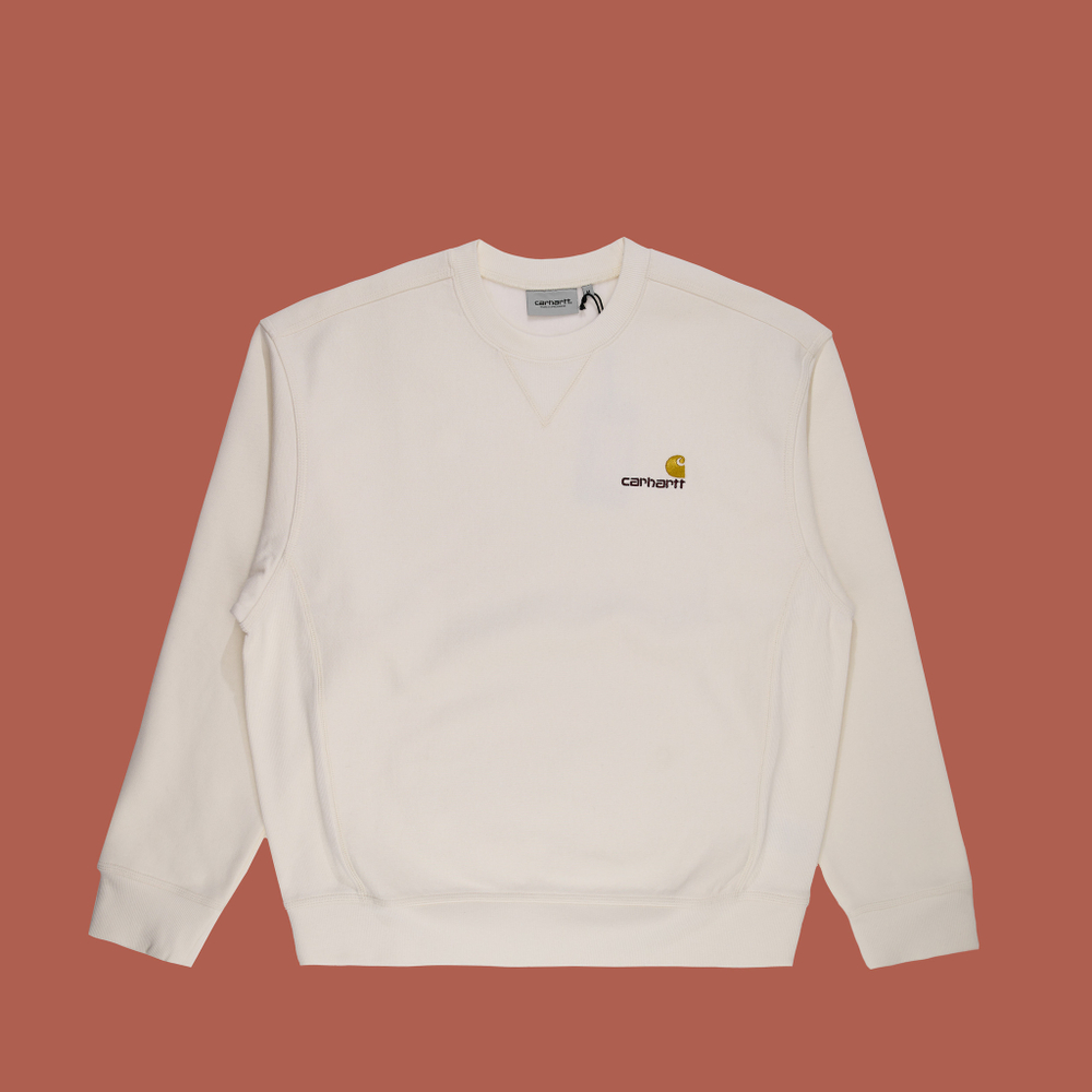 Толстовка мужская Carhartt WIP American Script Sweatshirt - купить в магазине Dice с бесплатной доставкой по России