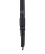 Скандинавские палки Nimbus, 77-135 см, 2-секционные, черный/голубой