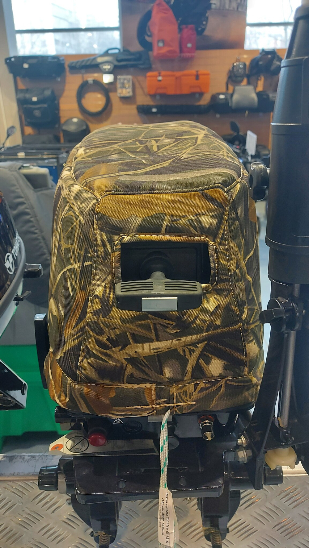 Чехол колпака лодочного мотора Tohatsu M 9,9/15/18 камуфляж