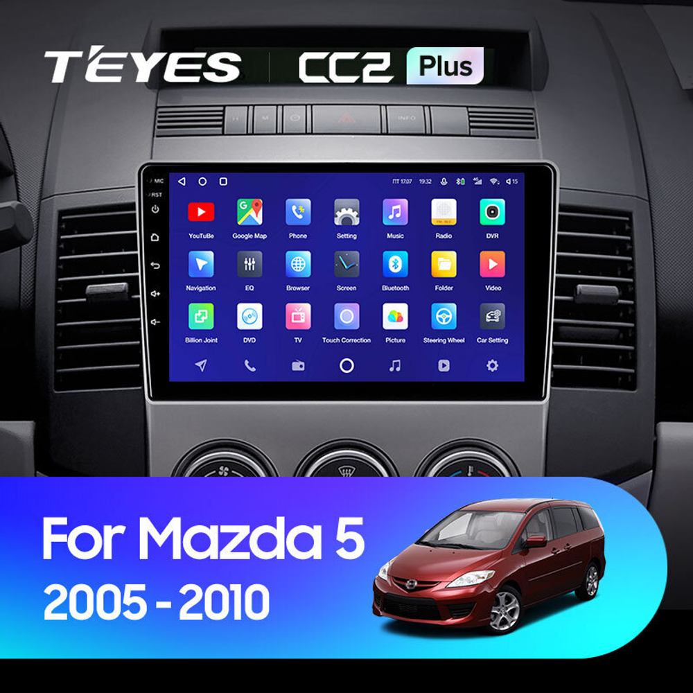 Teyes CC2 Plus 9" для Mazda 5, Premacy  2005-2010