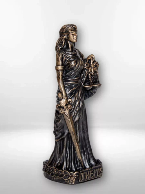 Коллекционная алтарная фигурка статуэтка греческая Богиня Фемида оберег для дома