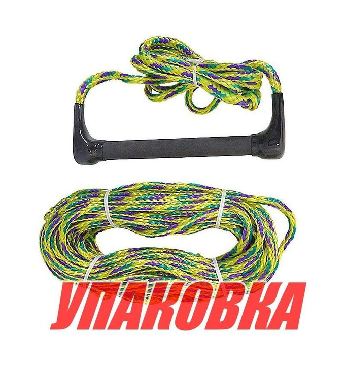 Фал буксировочный с ручкой, 23 м (упаковка из 2 шт.)