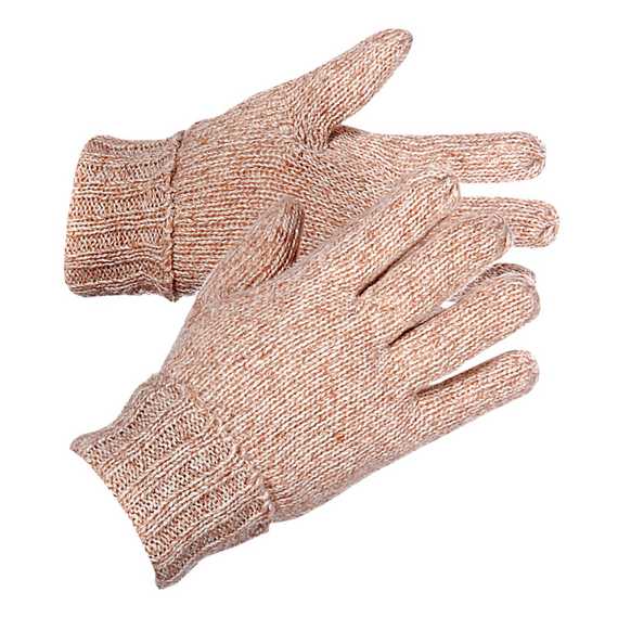 Перчатки АЛЕТЫ бежевый-меланж