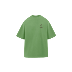 Футболка Called a Garment Letters Hooks "Grass Green"