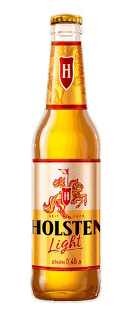 Пиво "Аливария Хольстен Лайт" светлое 0,5л. стекло