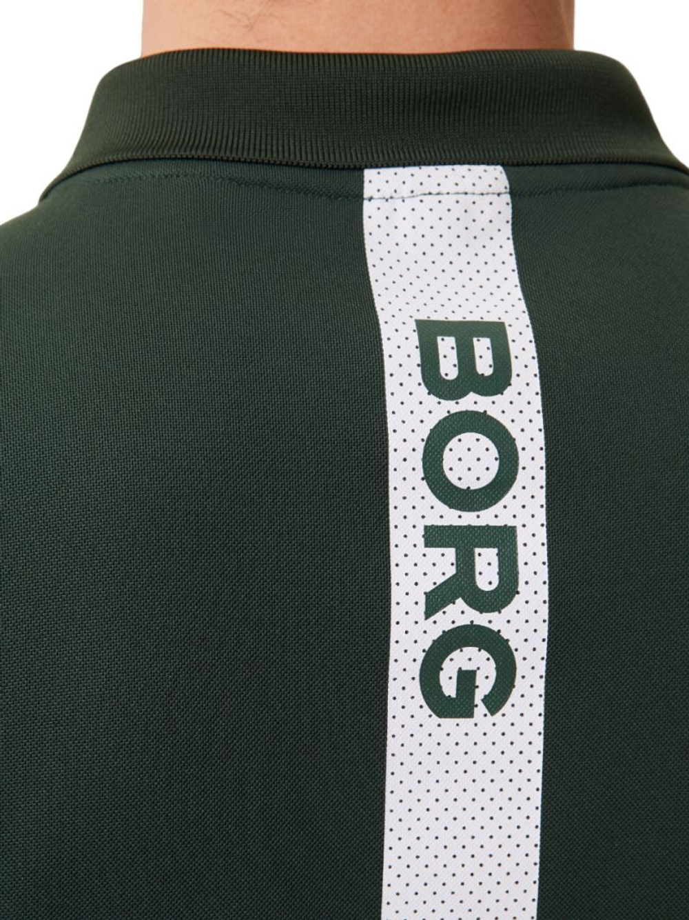 Мужское теннисное поло Björn Borg Ace Polo - зеленый