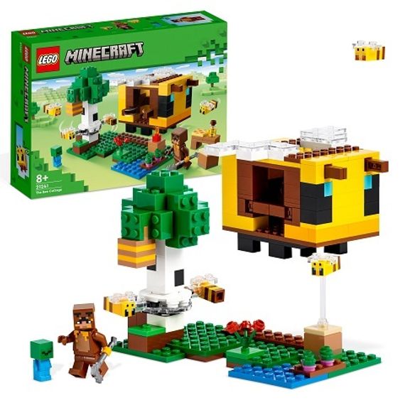 Lego konstruktor Minecraft 21241 The Bee Cottage